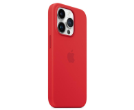 APPLE do iPhone 14 Pro Max Silicone Case with MagSafe - (PRODUCT)RED - 1071023 - zdjęcie 2